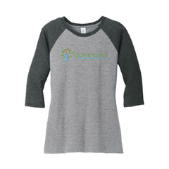 Cedar Ridge - District ® Women’s Perfect Tri ® 3/4-Sleeve Raglan