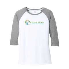 Cedar Ridge - District ® Women’s Perfect Tri ® 3/4-Sleeve Raglan