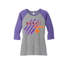 Big Katz Softball - District ® Women’s Perfect Tri ® 3/4-Sleeve Raglan