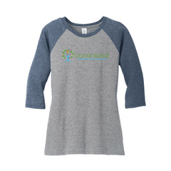 Cedar Ridge - District ® Women’s Perfect Tri ® 3/4-Sleeve Raglan