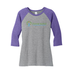 Cedar Ridge - District ® Women’s Perfect Tri ® 3/4-Sleeve Raglan