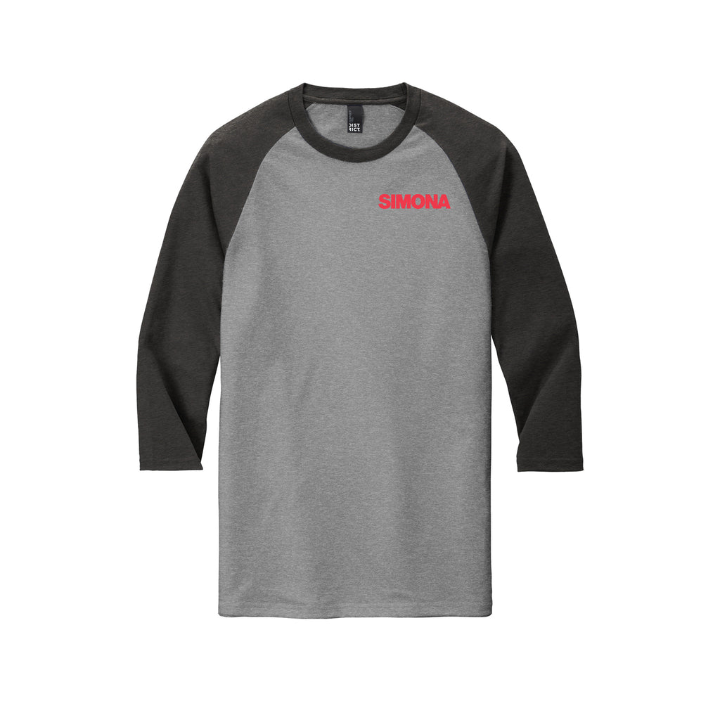 Simona - Perfect Tri 3/4-Sleeve Raglan