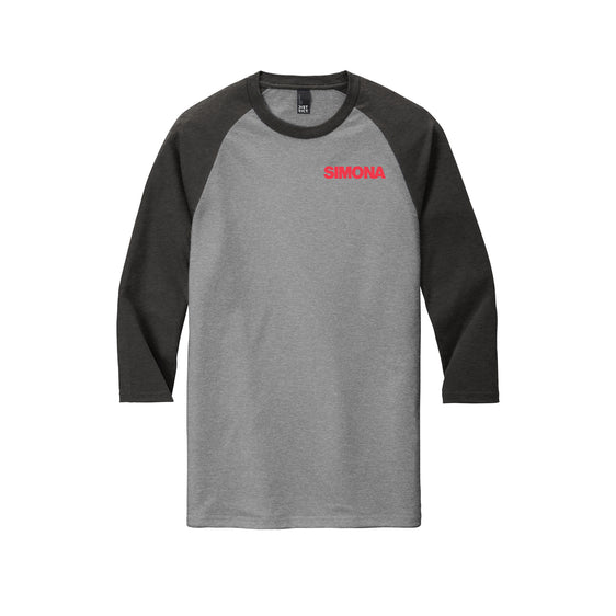 Simona - Perfect Tri 3/4-Sleeve Raglan