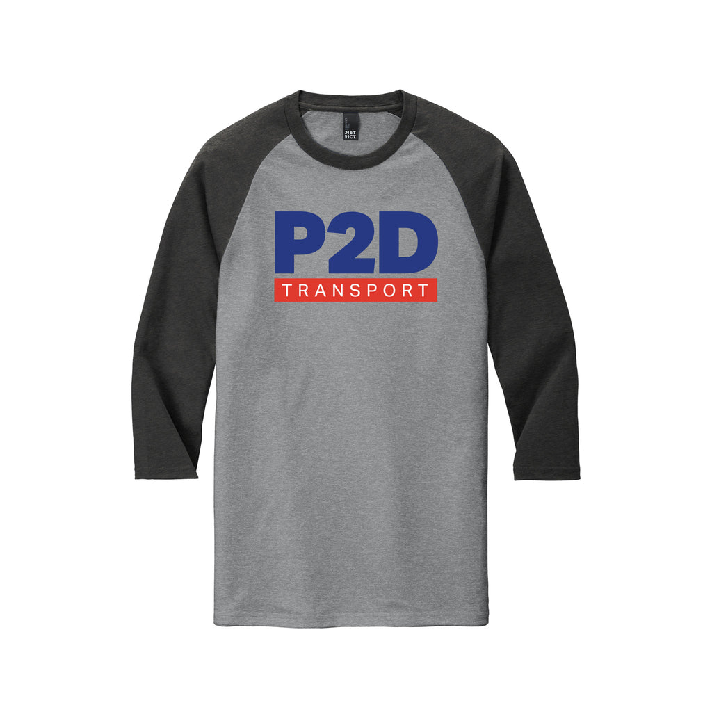 P2D - District ® Perfect Tri ® 3/4-Sleeve Raglan