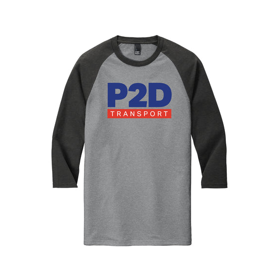 P2D - District ® Perfect Tri ® 3/4-Sleeve Raglan