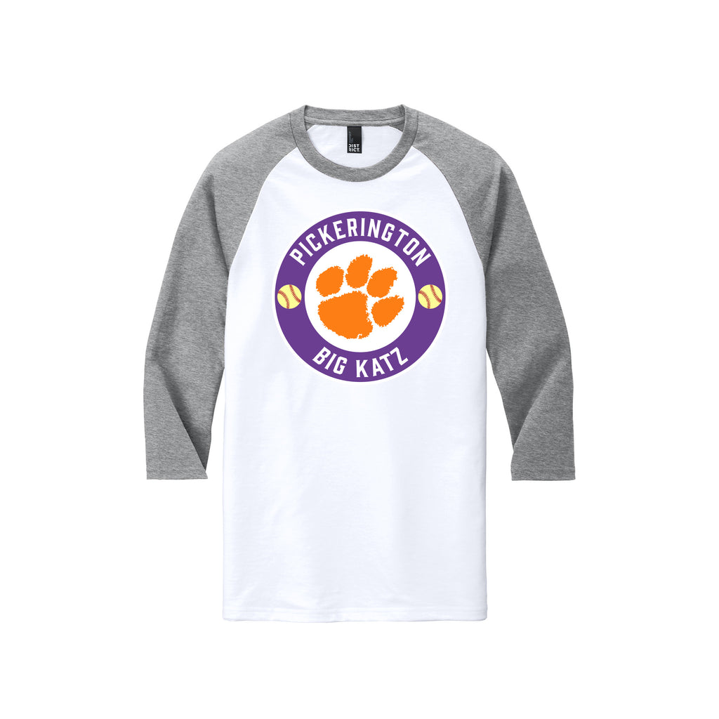 Big Katz Softball - District ® Perfect Tri ® 3/4-Sleeve Raglan