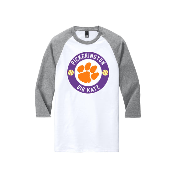Big Katz Softball - District ® Perfect Tri ® 3/4-Sleeve Raglan