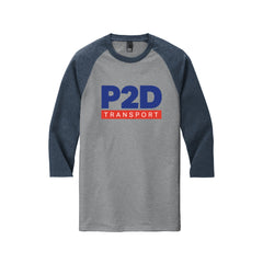 P2D - District ® Perfect Tri ® 3/4-Sleeve Raglan