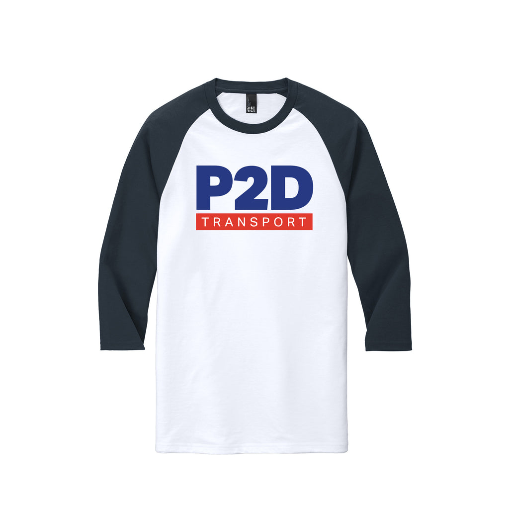 P2D - District ® Perfect Tri ® 3/4-Sleeve Raglan