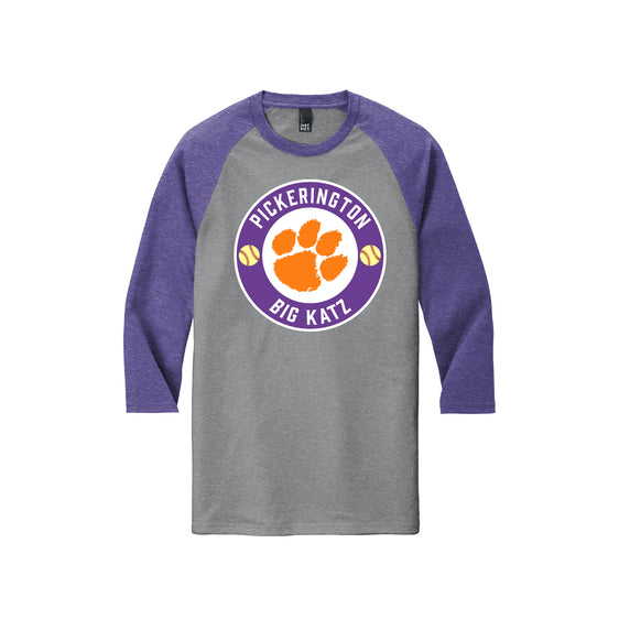 Big Katz Softball - District ® Perfect Tri ® 3/4-Sleeve Raglan