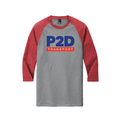 P2D - District ® Perfect Tri ® 3/4-Sleeve Raglan