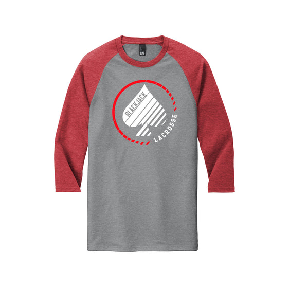 Blackjack Elite Lacrosse - Perfect Tri 3/4-Sleeve Raglan