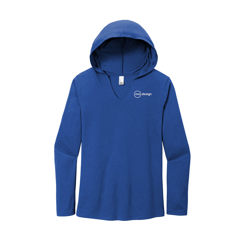 MA Design - District ® Women’s Perfect Tri ® Long Sleeve Hoodie