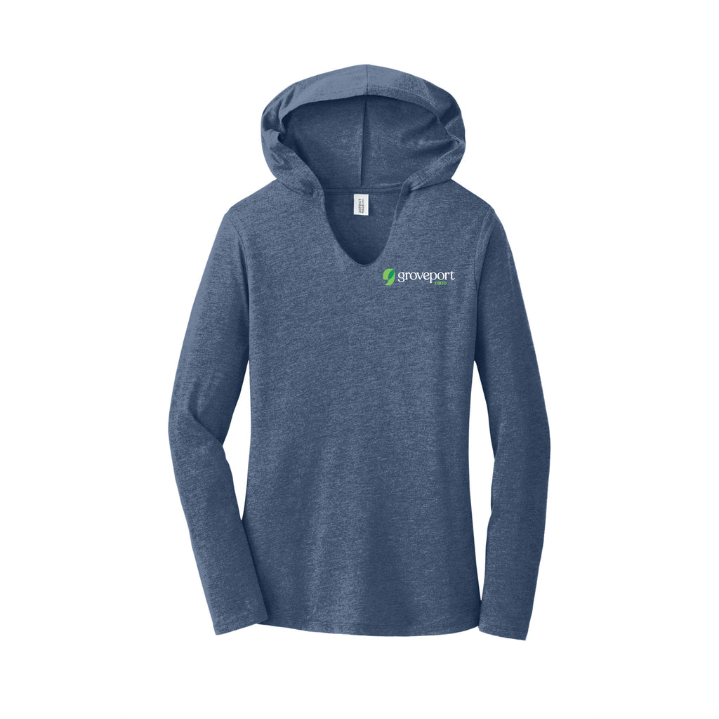 Groveport B&Z - District ® Women’s Perfect Tri ® Long Sleeve Hoodie