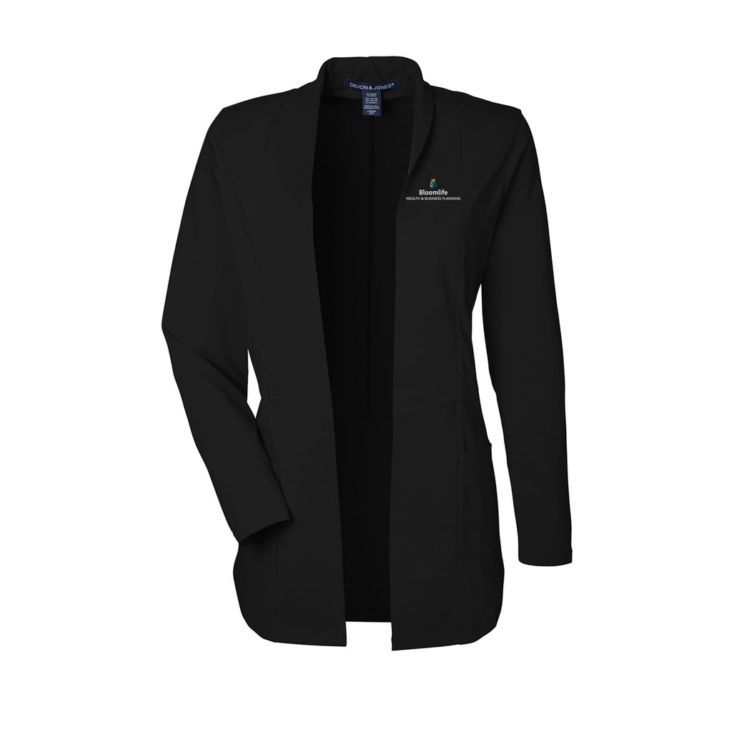 Bloom Life Wealth & Business Planning - Women's Raleigh Stretch Cardigan