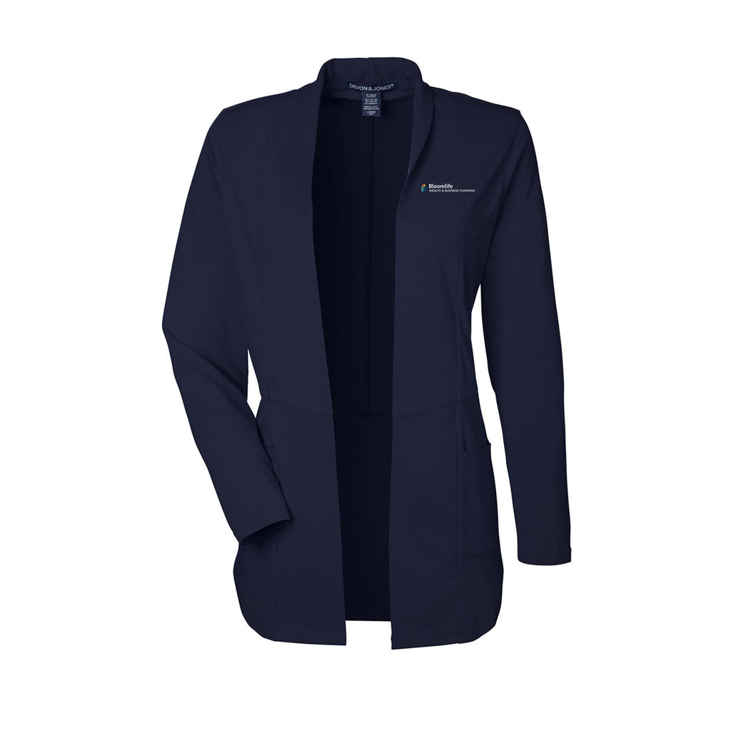 Bloom Life Wealth & Business Planning - Women's Raleigh Stretch Cardigan