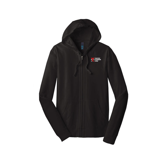 R&T Yoder Electric - District ® Jersey Full-Zip Hoodie
