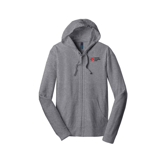 R&T Yoder Electric - District ® Jersey Full-Zip Hoodie