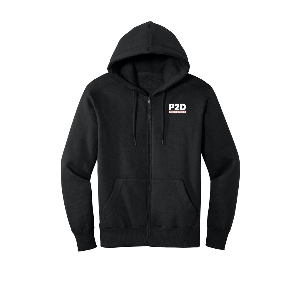 P2D - District® Perfect Weight® Fleece Full-Zip Hoodie