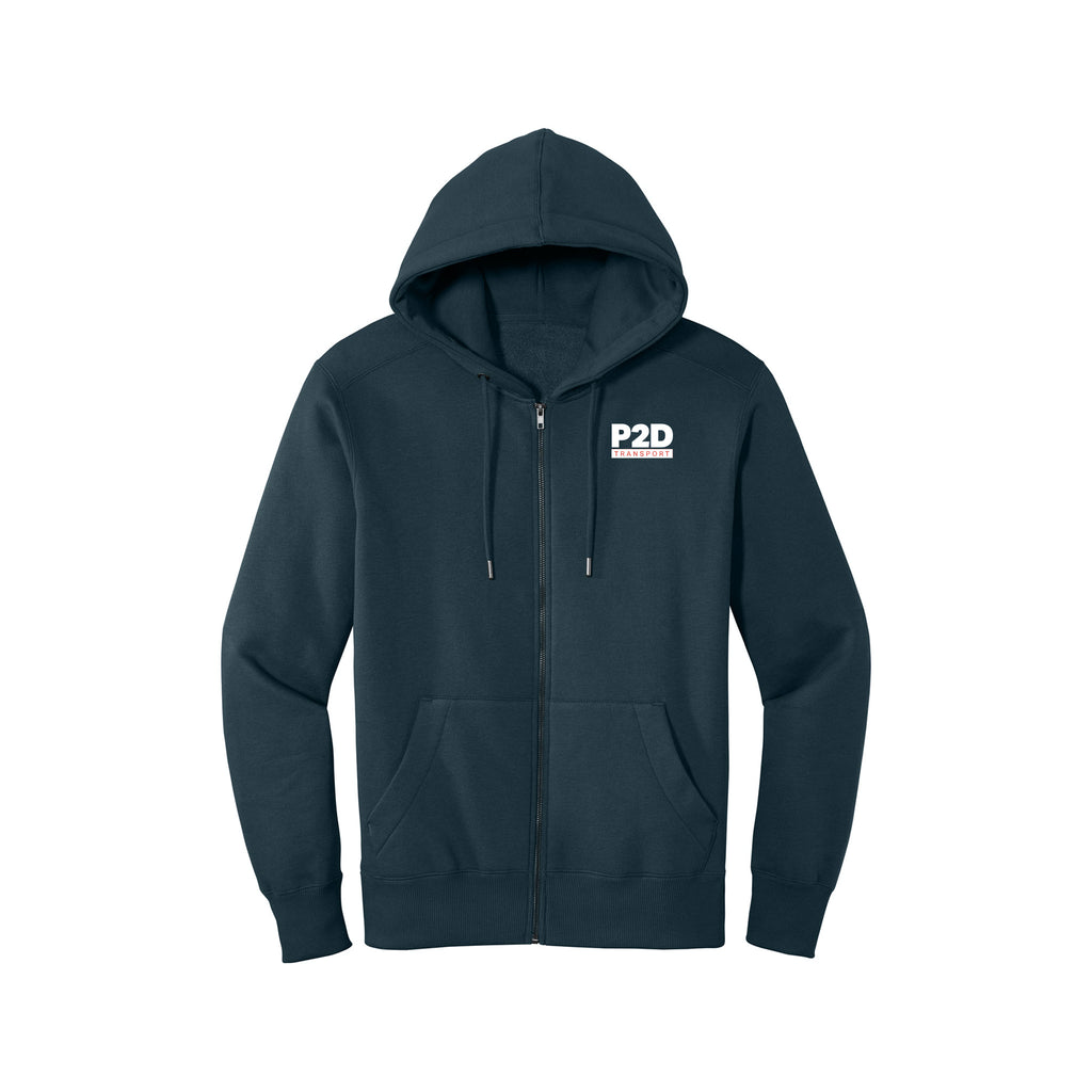 P2D - District® Perfect Weight® Fleece Full-Zip Hoodie
