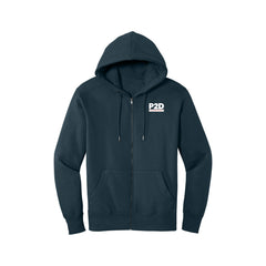 P2D - District® Perfect Weight® Fleece Full-Zip Hoodie