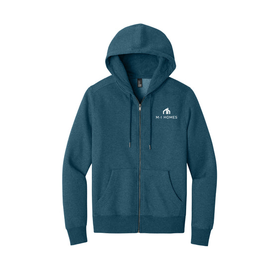 M/I Homes - District® Perfect Weight® Fleece Full-Zip Hoodie