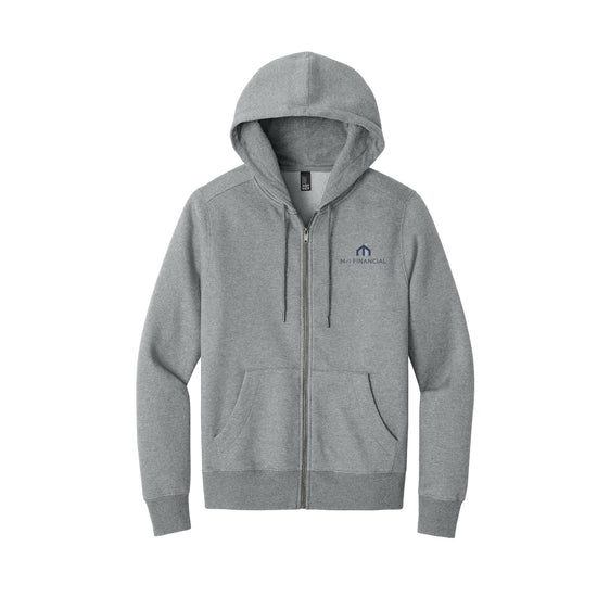 M/I Financial - District® Perfect Weight® Fleece Full-Zip Hoodie
