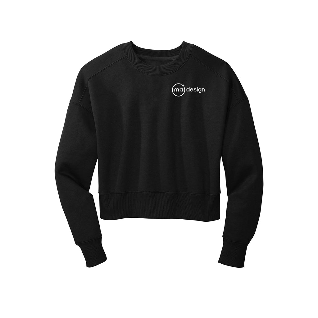 MA Design - District® Women’s Perfect Weight® Fleece Cropped Crew