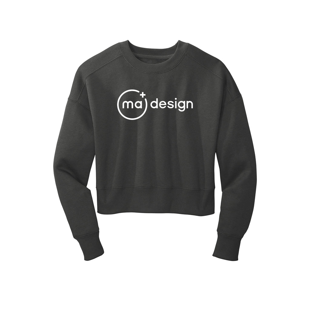 MA Design - District® Women’s Perfect Weight® Fleece Cropped Crew