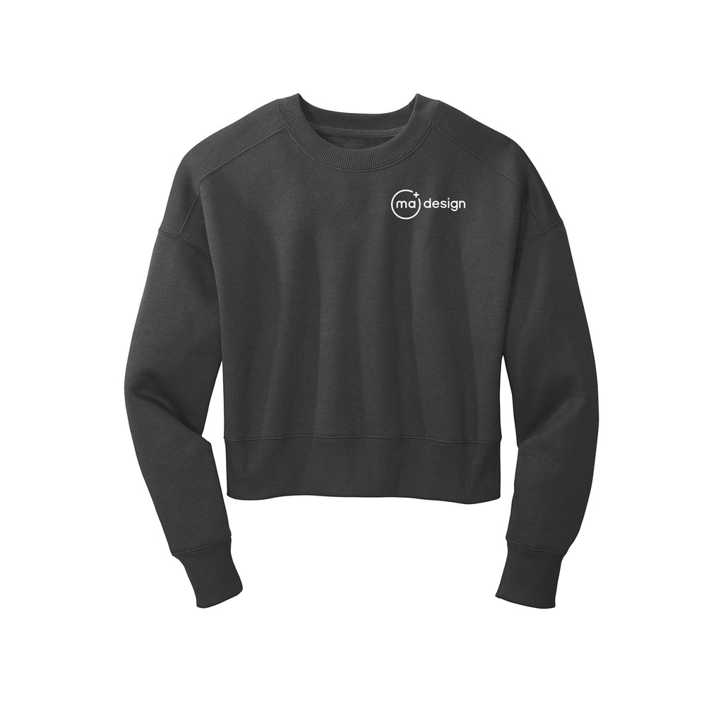 MA Design - District® Women’s Perfect Weight® Fleece Cropped Crew