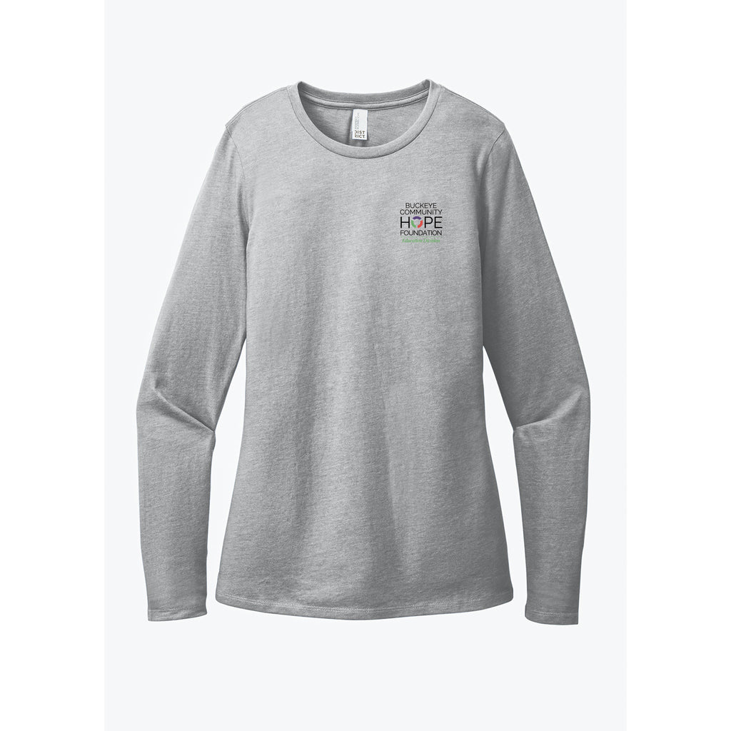 Buckeye Community Hope - District® Women’s Perfect Blend® CVC Long Sleeve Tee
