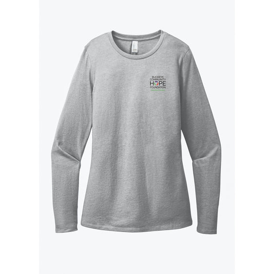 Buckeye Community Hope - District® Women’s Perfect Blend® CVC Long Sleeve Tee