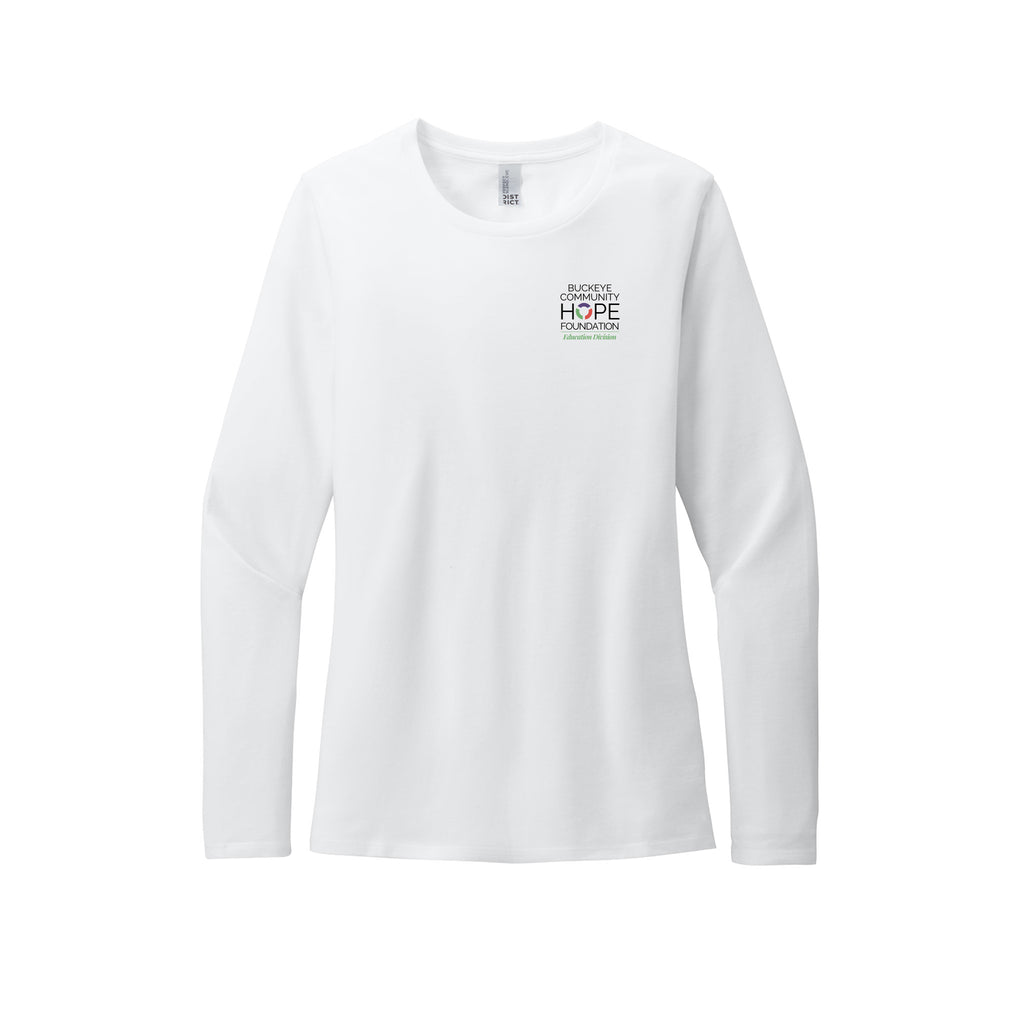 Buckeye Community Hope - District® Women’s Perfect Blend® CVC Long Sleeve Tee