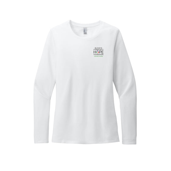 Buckeye Community Hope - District® Women’s Perfect Blend® CVC Long Sleeve Tee