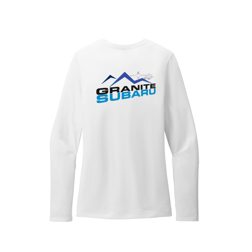 Granite Subaru - District® Women’s Perfect Blend® CVC Long Sleeve Tee
