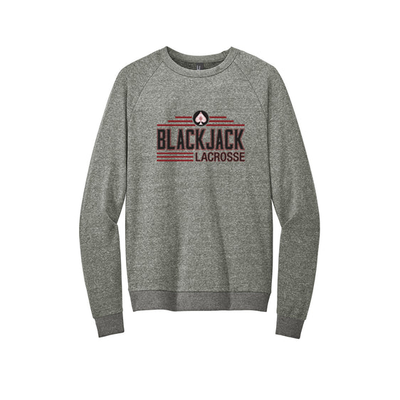 Blackjack Elite Lacrosse - District® Perfect Tri® Fleece Crewneck Sweatshirt