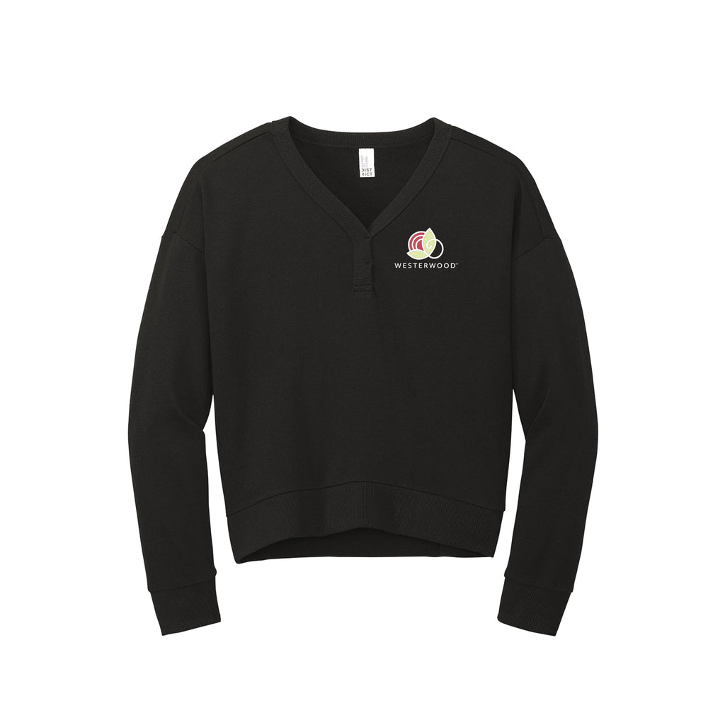 Westerwood - District® Women’s Perfect Tri® Fleece V-Neck Sweatshirt