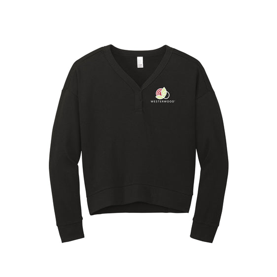 Westerwood - District® Women’s Perfect Tri® Fleece V-Neck Sweatshirt