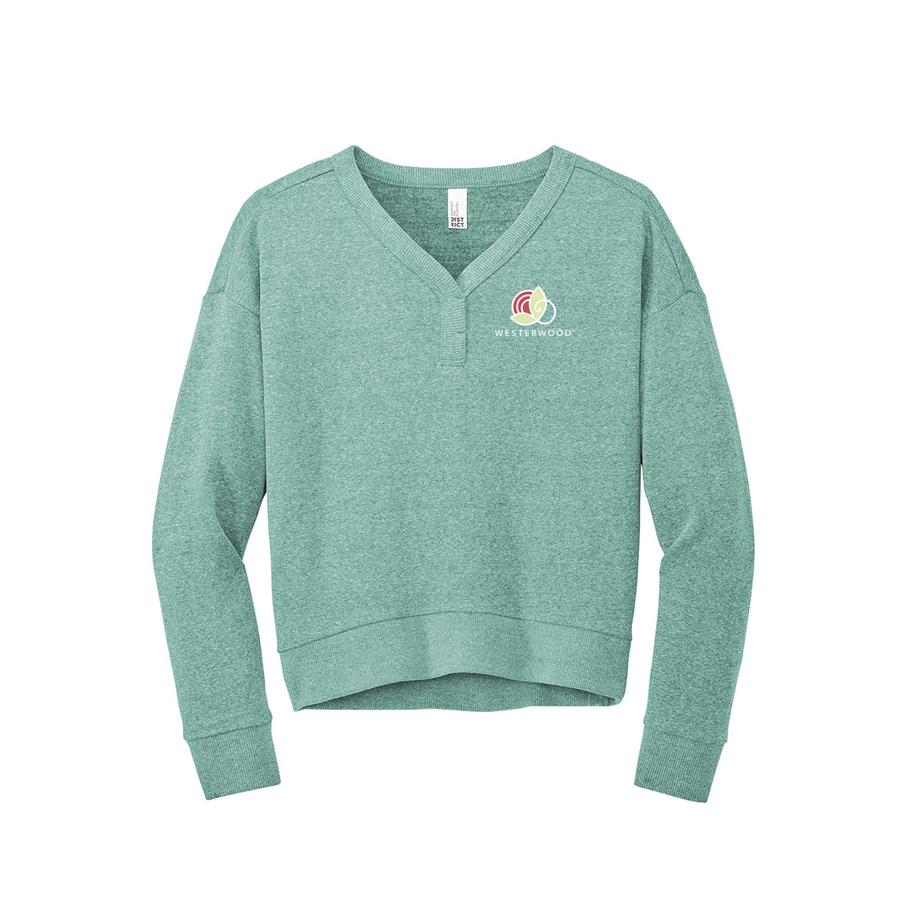 Westerwood - District® Women’s Perfect Tri® Fleece V-Neck Sweatshirt