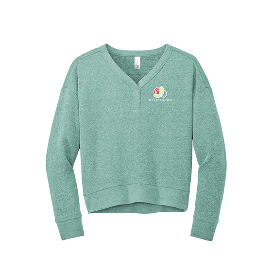 Westerwood - District® Women’s Perfect Tri® Fleece V-Neck Sweatshirt