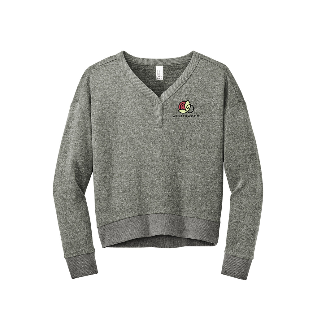 Westerwood - District® Women’s Perfect Tri® Fleece V-Neck Sweatshirt