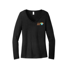 A Kid Again - District® Women’s Perfect Tri® Long Sleeve V-Neck Tee