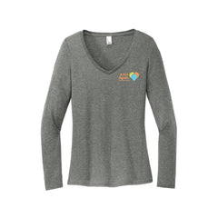 A Kid Again - District® Women’s Perfect Tri® Long Sleeve V-Neck Tee