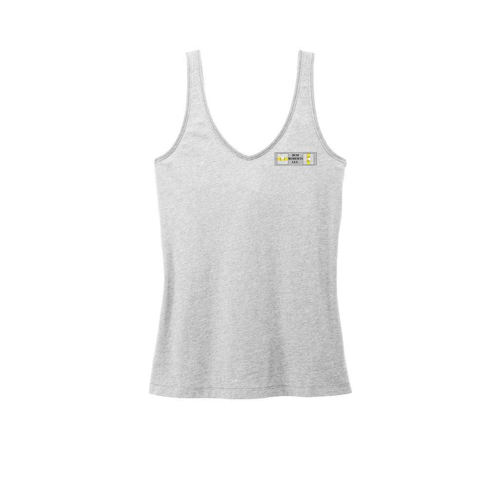 BCM Roberts - District® Women’s Perfect Blend® CVC V-Neck Tank