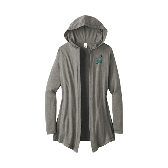 OHIO ACTE - District ® Women’s Perfect Tri ® Hooded Cardigan