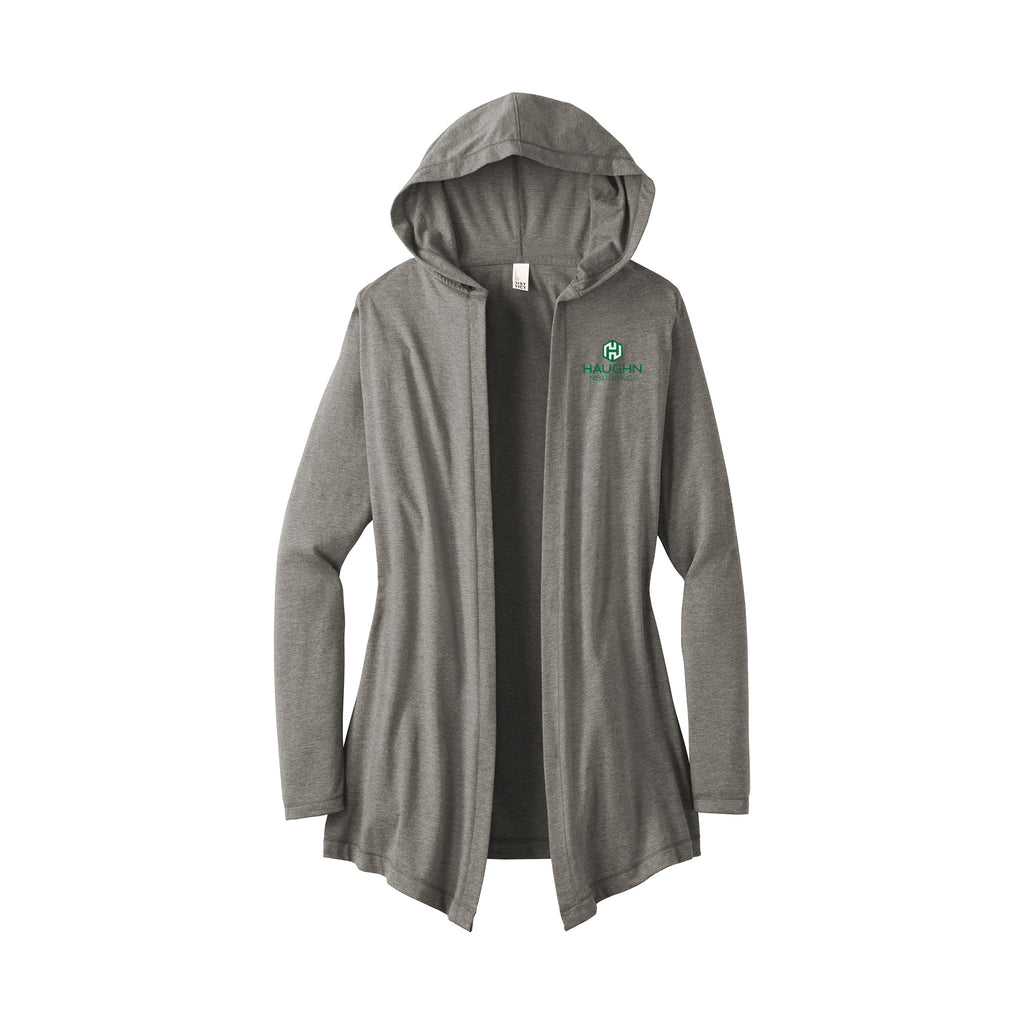 Haughn & Associates - District ® Women’s Perfect Tri ® Hooded Cardigan