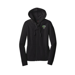 Solace of Vivians - District ® Women’s Fitted Jersey Full-Zip Hoodie