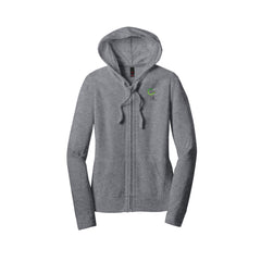 Solace of Vivians - District ® Women’s Fitted Jersey Full-Zip Hoodie