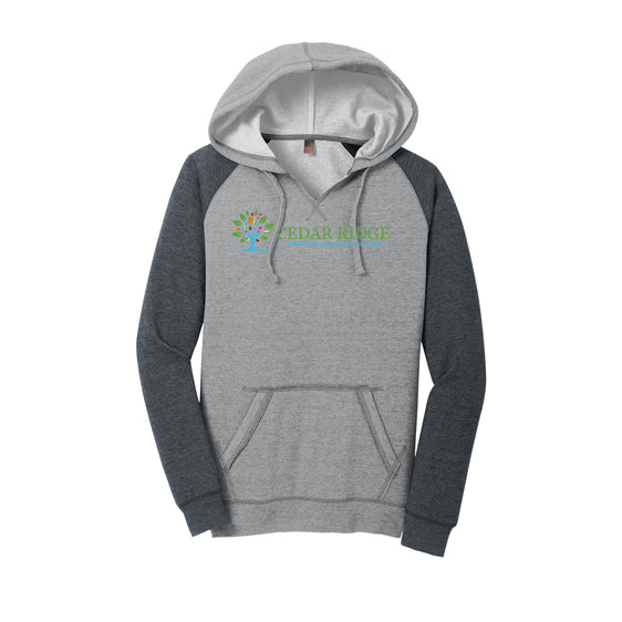 Cedar Ridge - District ® Women’s Lightweight Fleece Raglan Hoodie