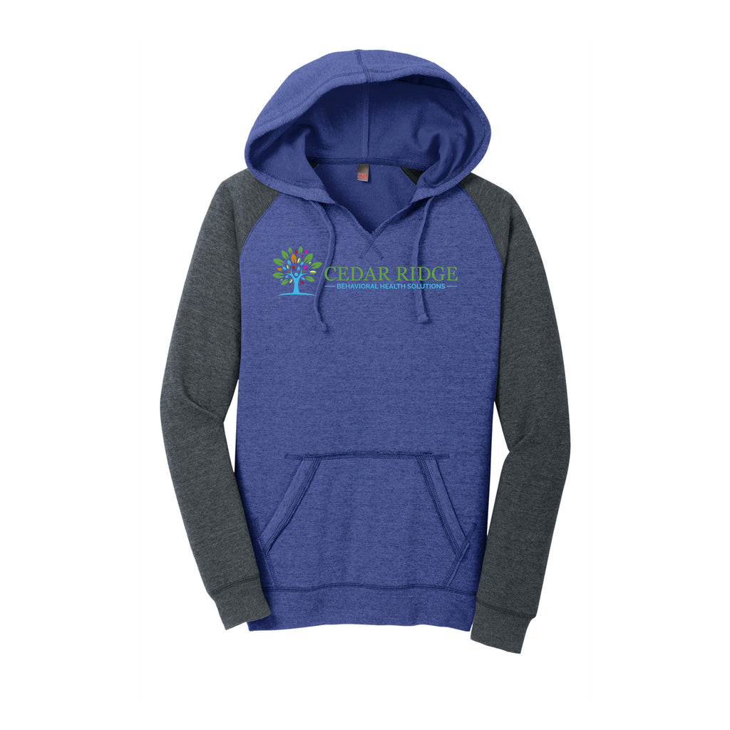 Cedar Ridge - District ® Women’s Lightweight Fleece Raglan Hoodie